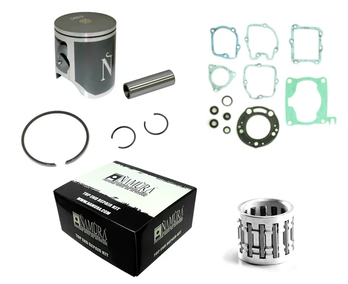 NAMURA NX-10000K2 Top End Repair Kit - High-Performance Piston & Component Kit for Powersports Engines
