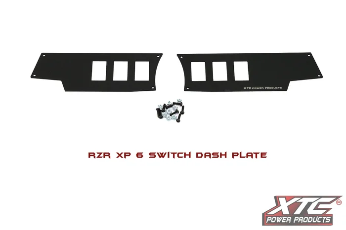 XTC POWER PRODUCTS - SP-6SW-RZR - Dash Switch Mount Plate