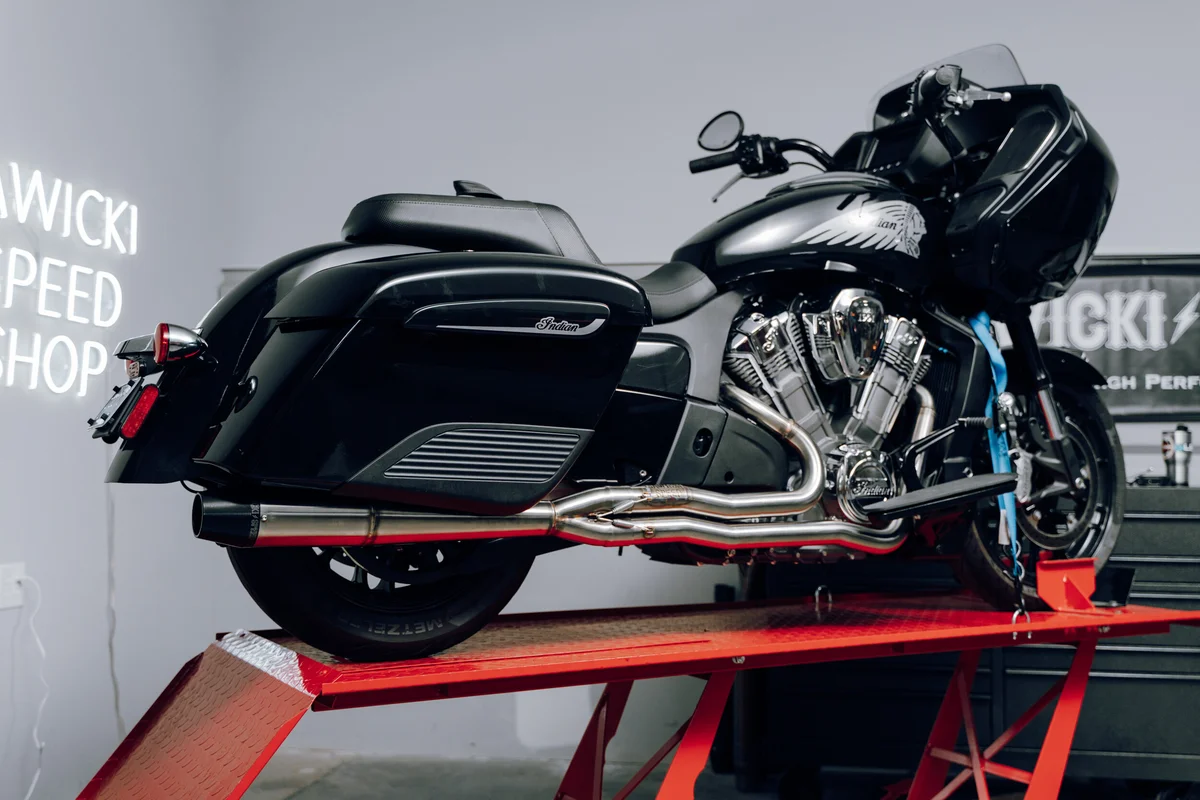 SAWICKI - 930-01308 - Indian Challenger Full Length Exhaust