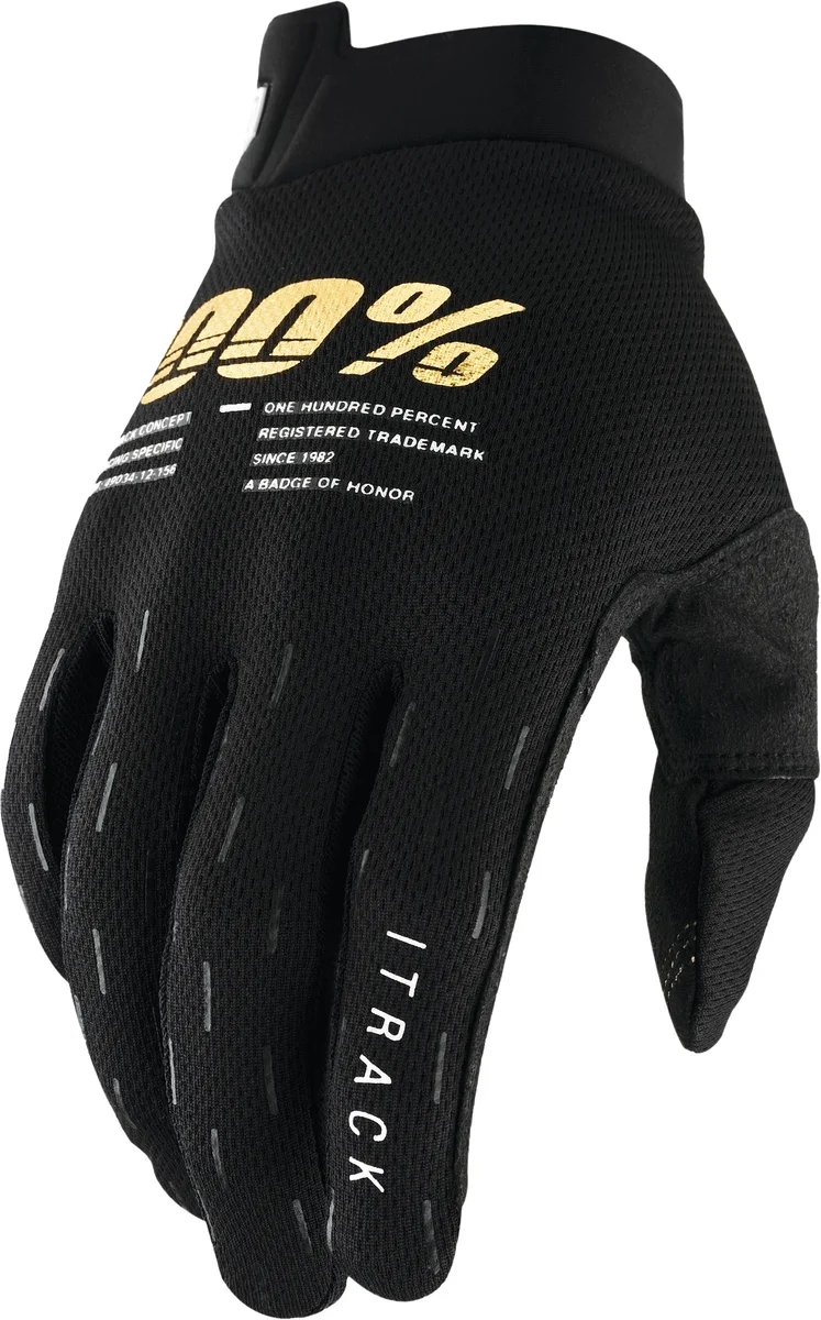 100-PERCENT - 10009-00001 - Youth ITrack Gloves