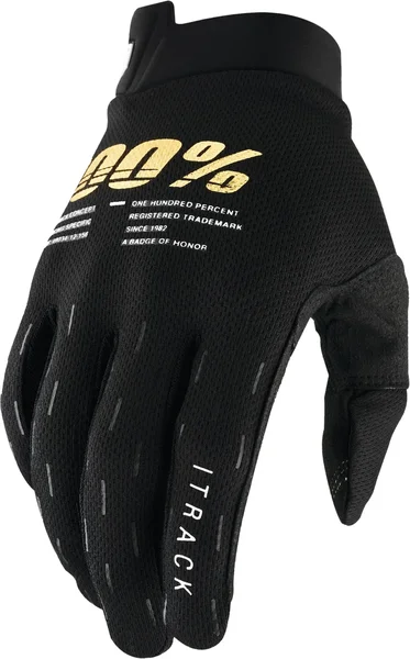 100-PERCENT - 10009-00003 - Youth ITrack Gloves