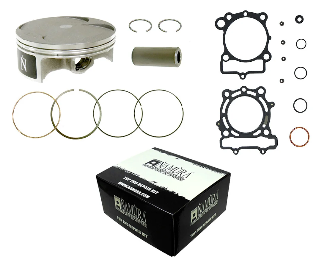 NAMURA NX-20017K Top End Repair Kit - High-Performance Piston & Component Kit for Powersports Engines