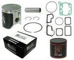 NAMURA NX-30000-CK Top End Repair Kit - High-Performance Piston Components for 4-Stroke Engines