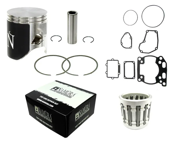 NAMURA NX-30024K2 Top End Repair Kit - High-Performance Piston Kit for 4-Stroke Engines