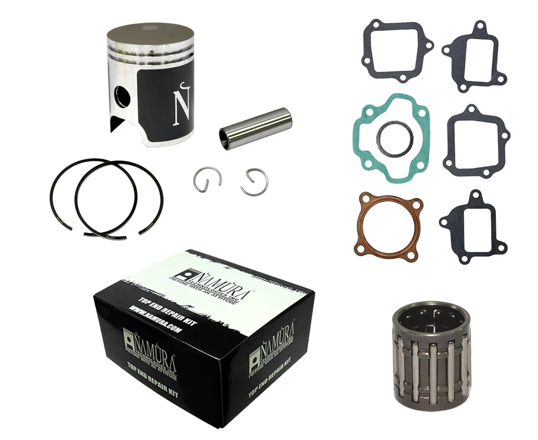 NAMURA NX-40008K Top End Repair Kit - High-Performance Piston & Component Kit for Powersports Engines
