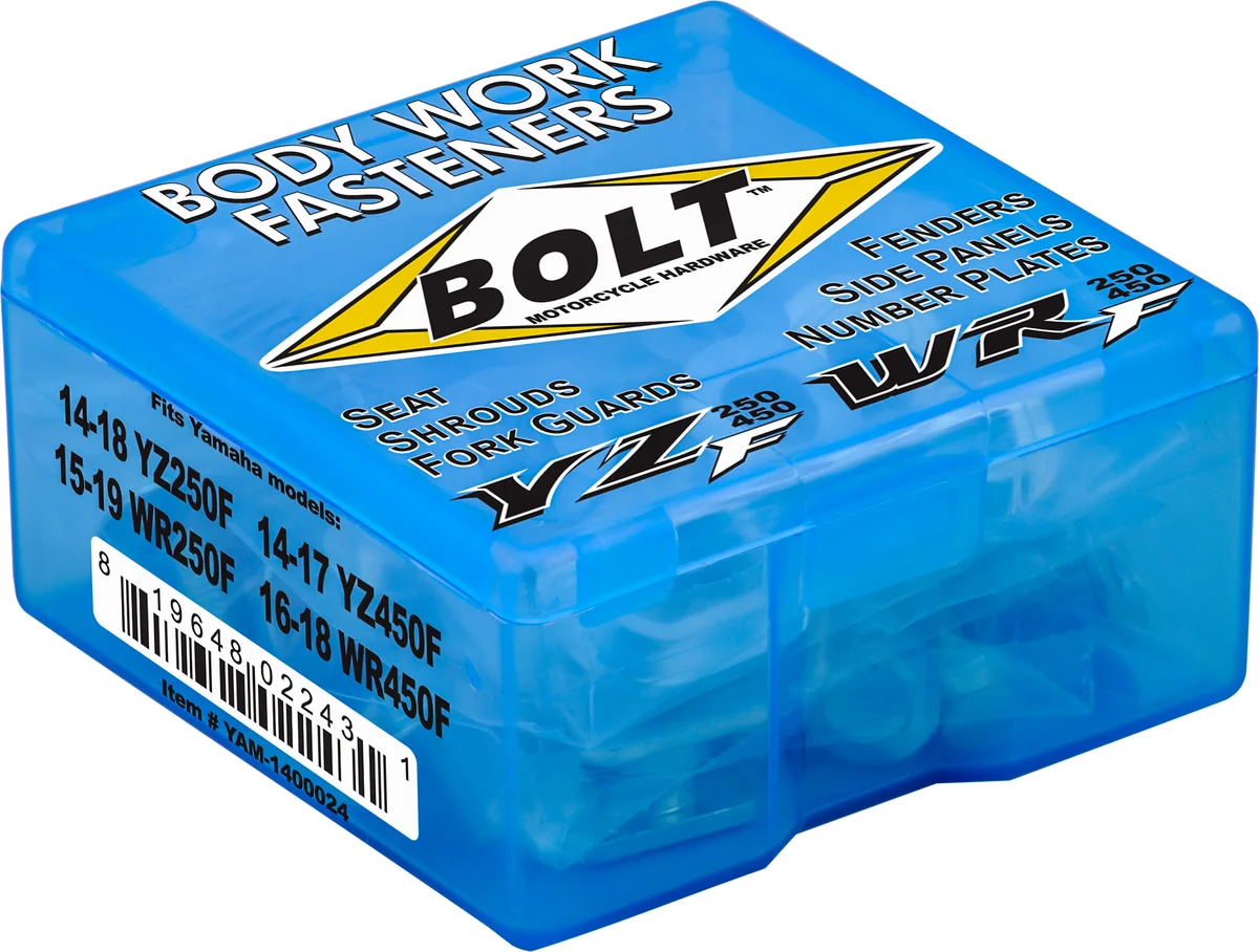 BOLT YAM-1400024 Full Body Work Fastener Kit - Durable Hardware for Powersports Maintenance