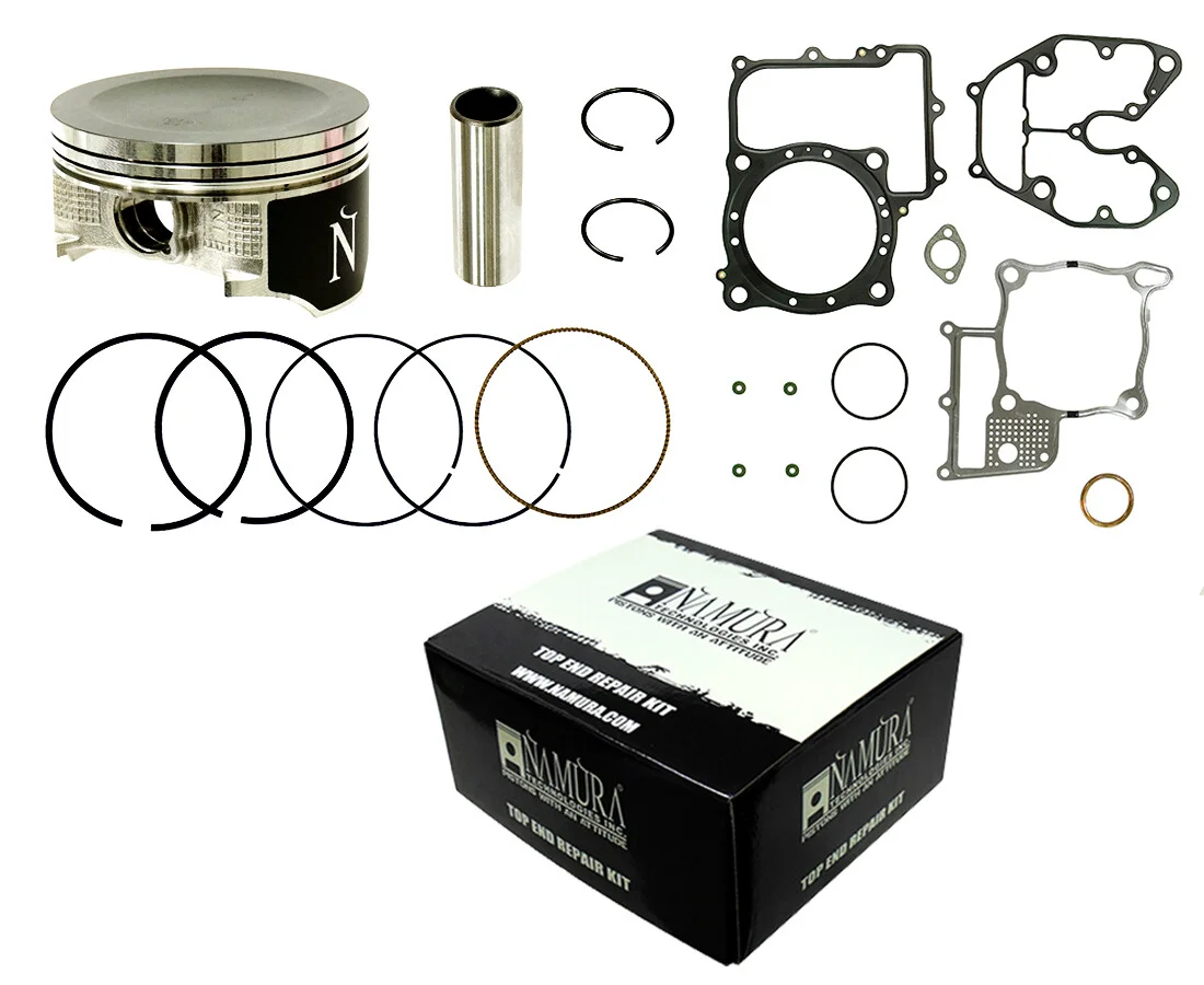 NAMURA NA-10012K Top End Repair Kit - High-Quality Piston Kit for Powersports Engines