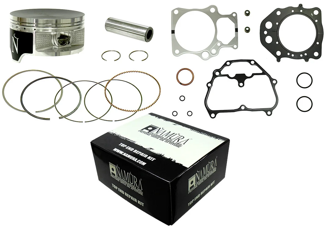 NAMURA NA-10014-4K Top End Repair Kit - High-Quality Piston Kit for Powersports Engines