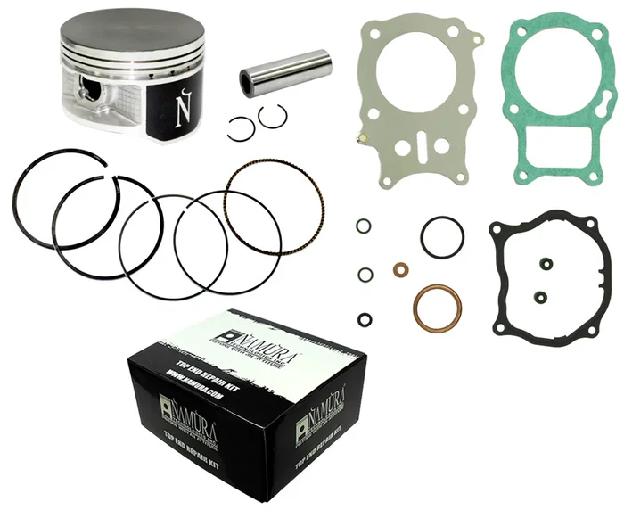 NAMURA NA-10025K Top End Repair Kit - High-Quality Piston & Component Kit for Powersports Engines