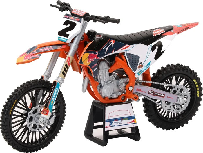 NEW-RAY - 58353 - Red Bull KTM Team 1:12 Scale Replica