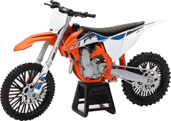 NEW-RAY 1/12 Scale Diecast KTM Dirt Bike Replica - High-Quality Motorcycle Model
