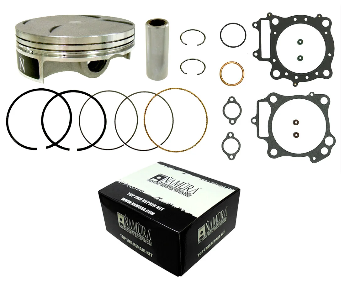 NAMURA NA-10046K Top End Repair Kit - High-Quality Piston Kit for Powersports Engines
