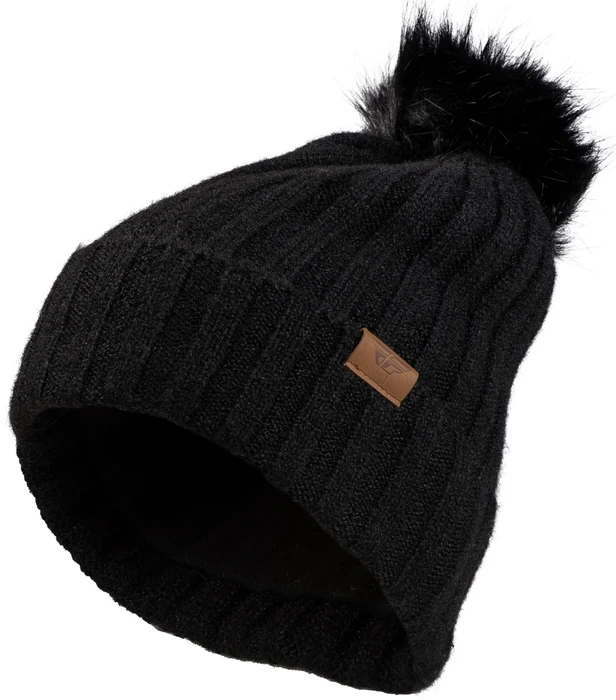FLY RACING - 22-3252 BLACK - Pom Beanie