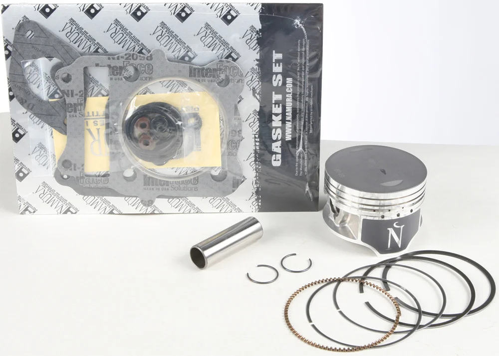 NAMURA NA-11001-4K Top End Repair Kit - High-Quality Piston Kit for Powersports Engines