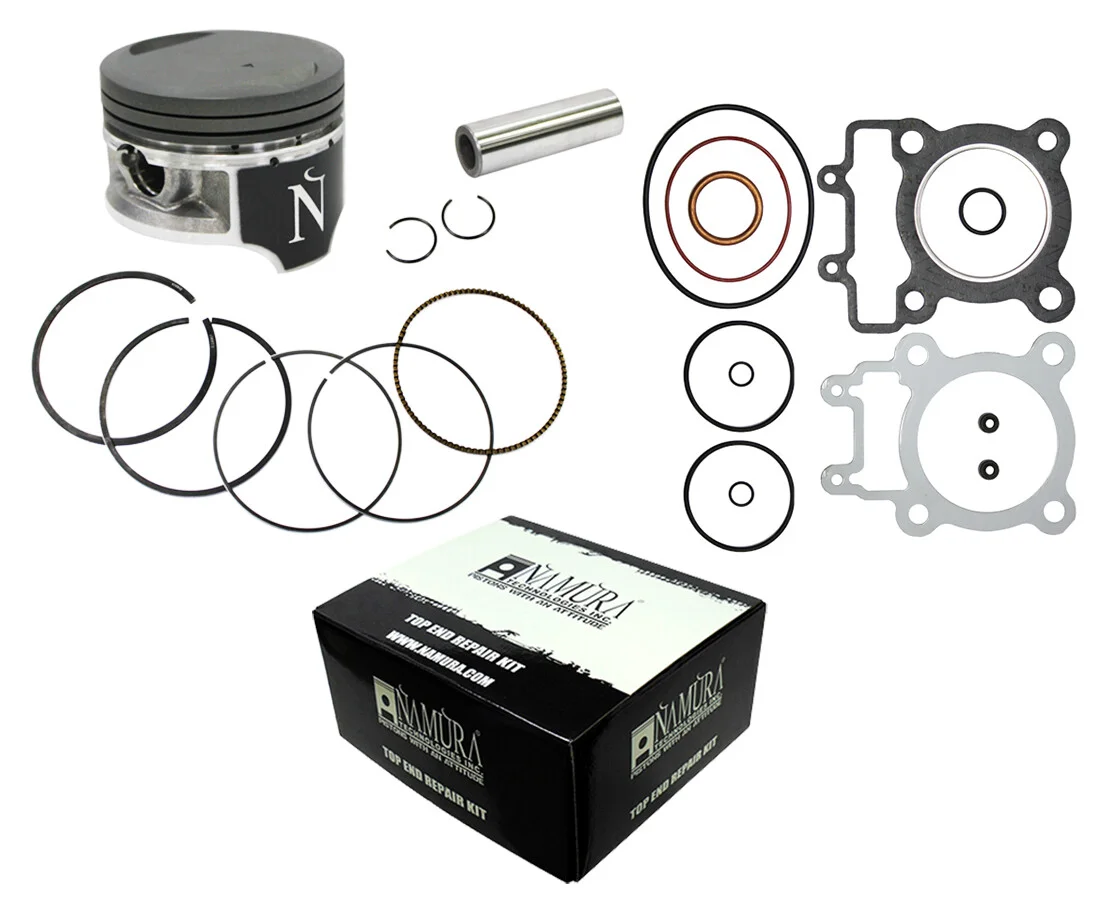 NAMURA NA-20001K Top End Repair Kit - High-Quality Piston & Component Kit for Powersports Engines