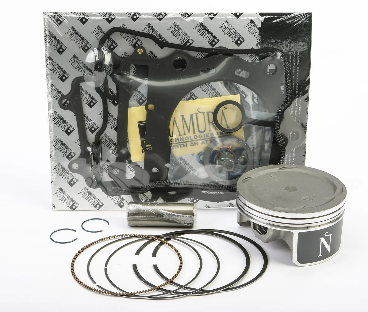 NAMURA NA-30014-BK Top End Repair Kit - High-Quality Piston Kit for Powersports Engines