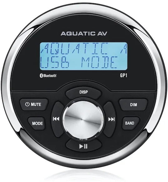 AQUATIC AV - RA611 - Waterproof GP1 Gauge Stereo