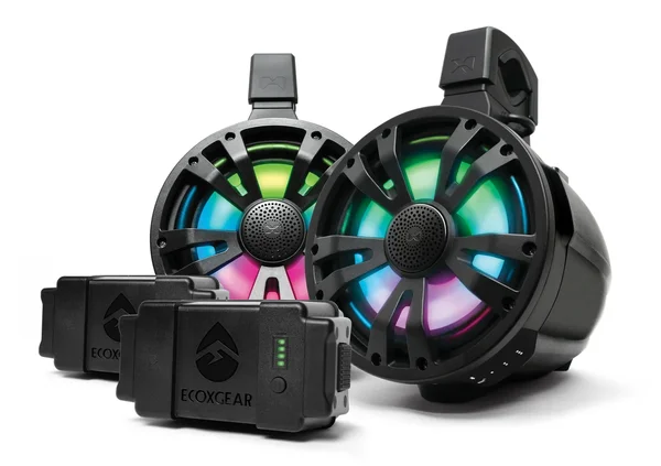 ECOXGEAR - SEI-ETAMPBAT7701 - ETB08 Amplified Tower Speakers