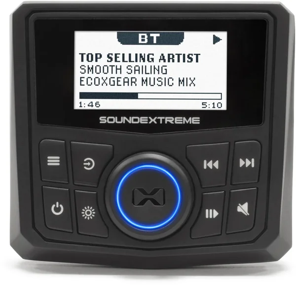 ECOXGEAR - SEI-SEMRNGGE - Marine AM/FM/Bluetooth Digital Media Player