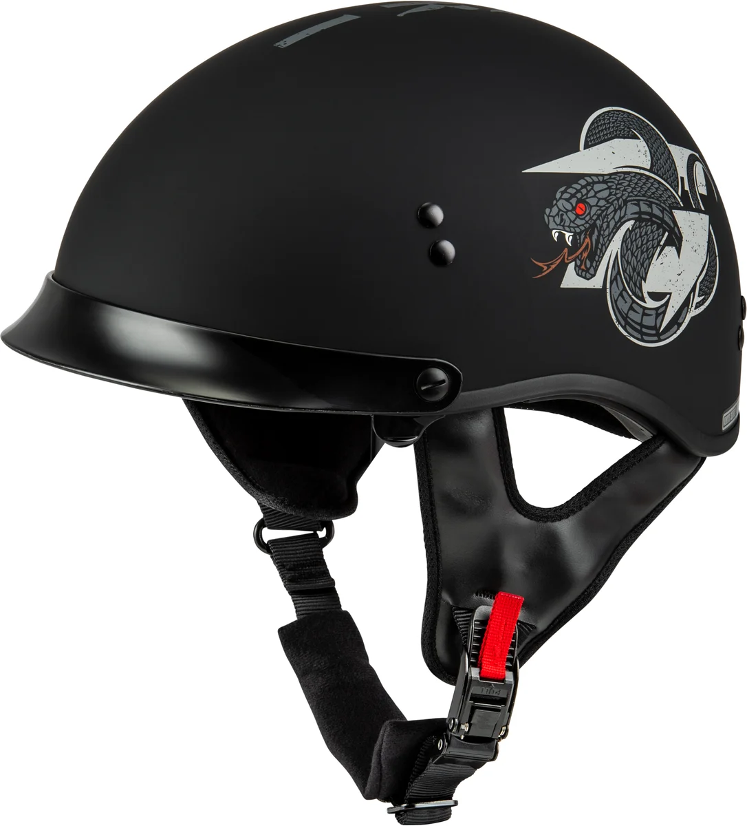 GMAX - H96512507 - HH-65 DRK1 Half Helmets