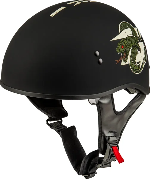 GMAX - H165121045 - HH-65 DRK1 Half Helmets