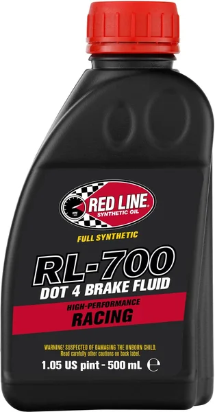RED LINE - 90405 - RL-700 DOT 4 Racing Brake Fluid