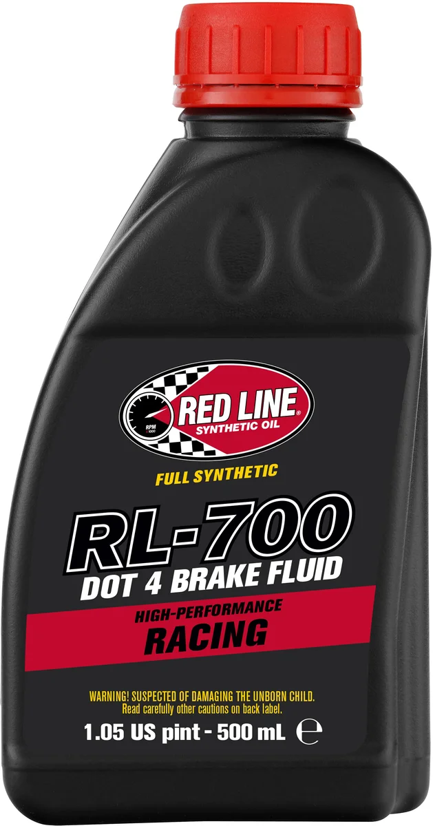 RED LINE - 90405 - RL-700 DOT 4 Racing Brake Fluid