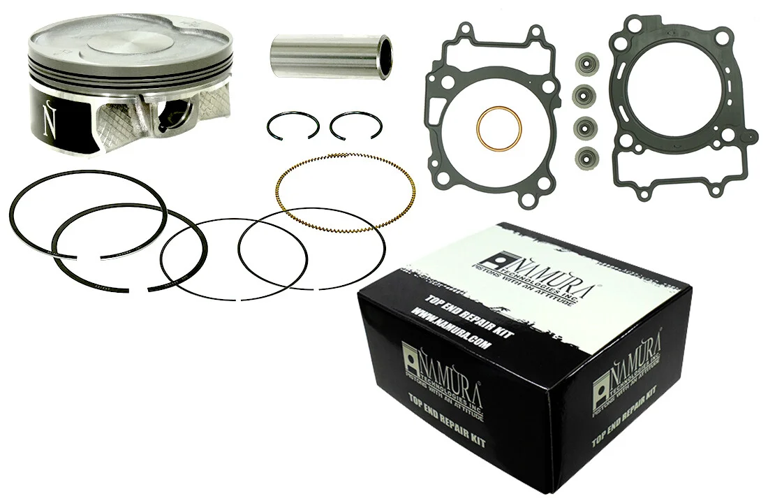 NAMURA NA-50019-2K Top End Repair Kit - High-Performance Piston Kit for Powersports Engines