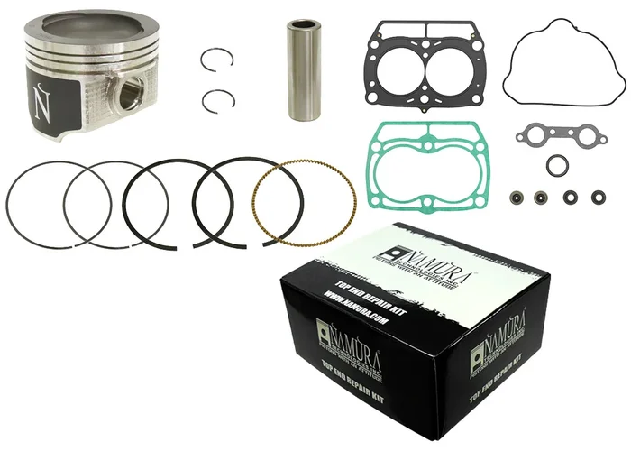 NAMURA NA-50070-BK1 Top End Repair Kit - High-Quality Piston Kit for Reliable Performance
