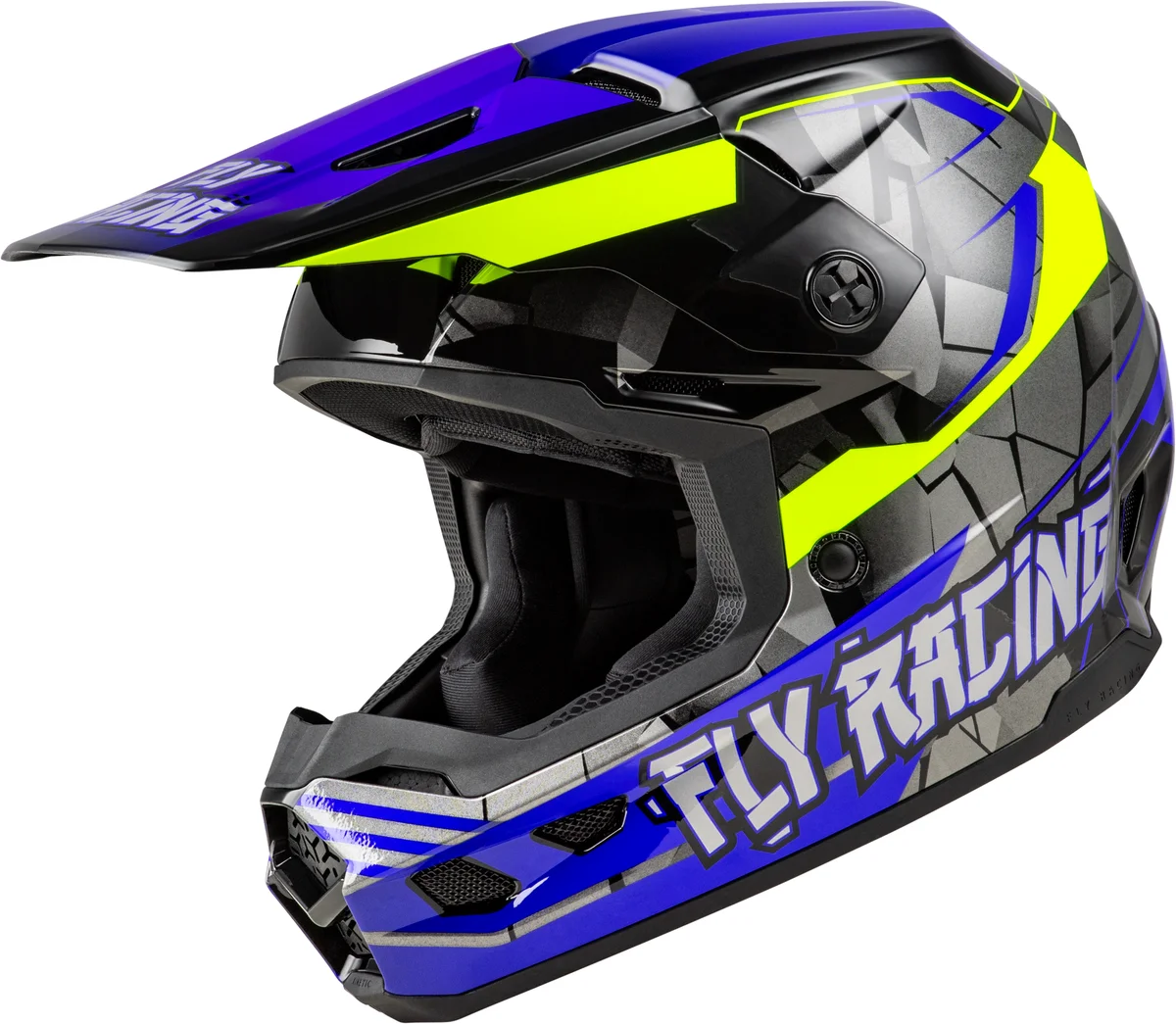 FLY RACING - A0030629YS - Youth Kinetic Scorched Helmet (2025)