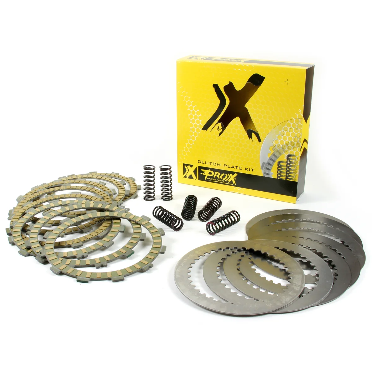 ProX 16.CPS34008 Complete Clutch Plate Set with Springs – High-Performance Motorcycle Clutch Kit