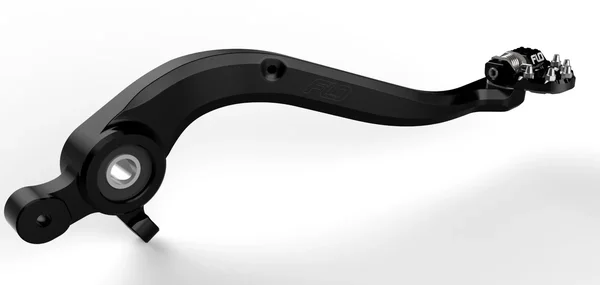 FLO MOTORSPORTS - MXBP-522BLK - Folding Tip Brake Pedals