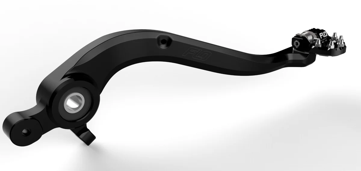 FLO MOTORSPORTS - MXBP-522BLK - Folding Tip Brake Pedals