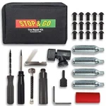 STOP & GO - 1001A - Pocket Tire Plugger Kit Plus CO2