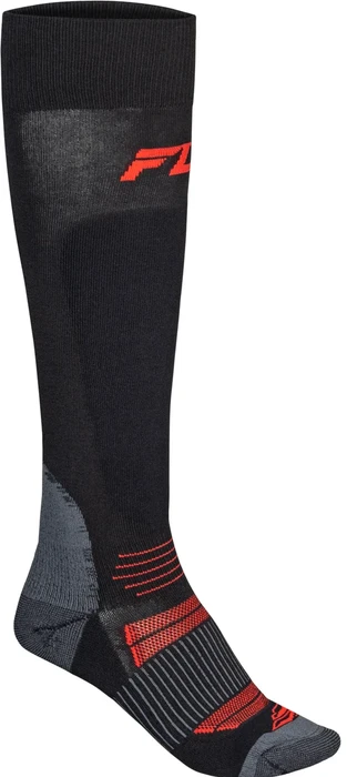 FLY RACING - 350-0573L - Snow Midweight Wool Socks (2025)