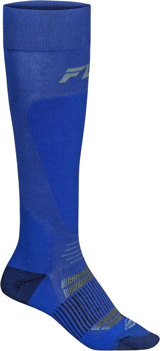 FLY RACING - 350-0575L - Snow Midweight Wool Socks (2025)
