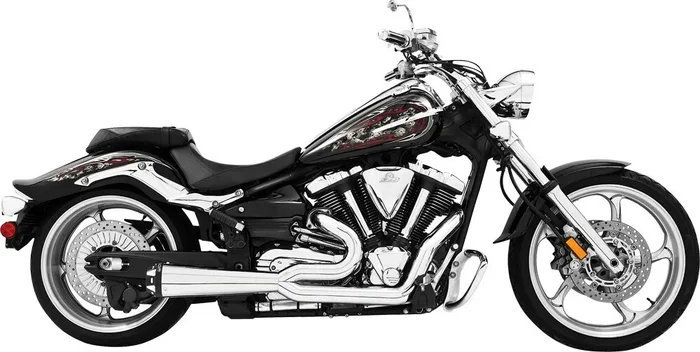 FREEDOM - MH00026 - EXHAUST 2 INTO 1 BLACK HON
