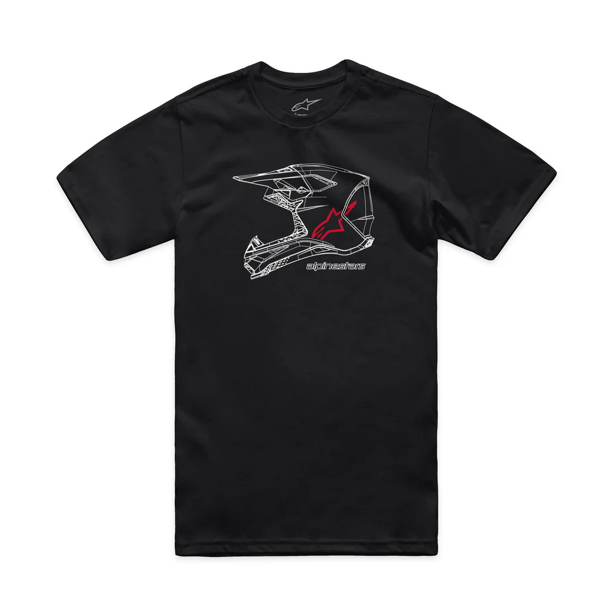 ALPINESTARS - 1214-73116-10-L - MX Helmets CSF Tee (2024)
