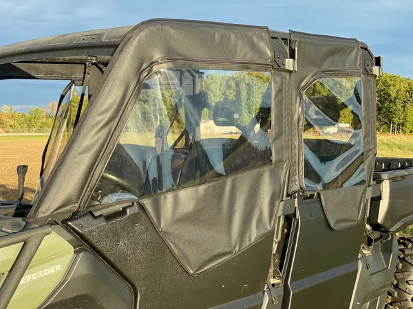 SEIZMIK Waterproof UTV Soft Doors - Wind & Rain Protection for UTV Cab Enclosures