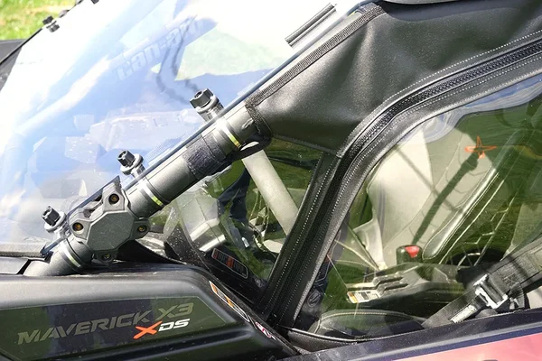 SEIZMIK UTV Soft Doors - Full Weather Protection Windshield for UTVs